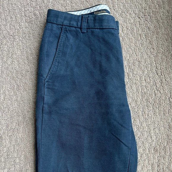 Brooks Brothers Clark Fit Linen and Cotton Chino Pants W31/L32 - Picture 3 of 8